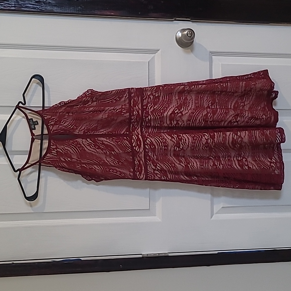 Lily Rose Red Mini Dress
